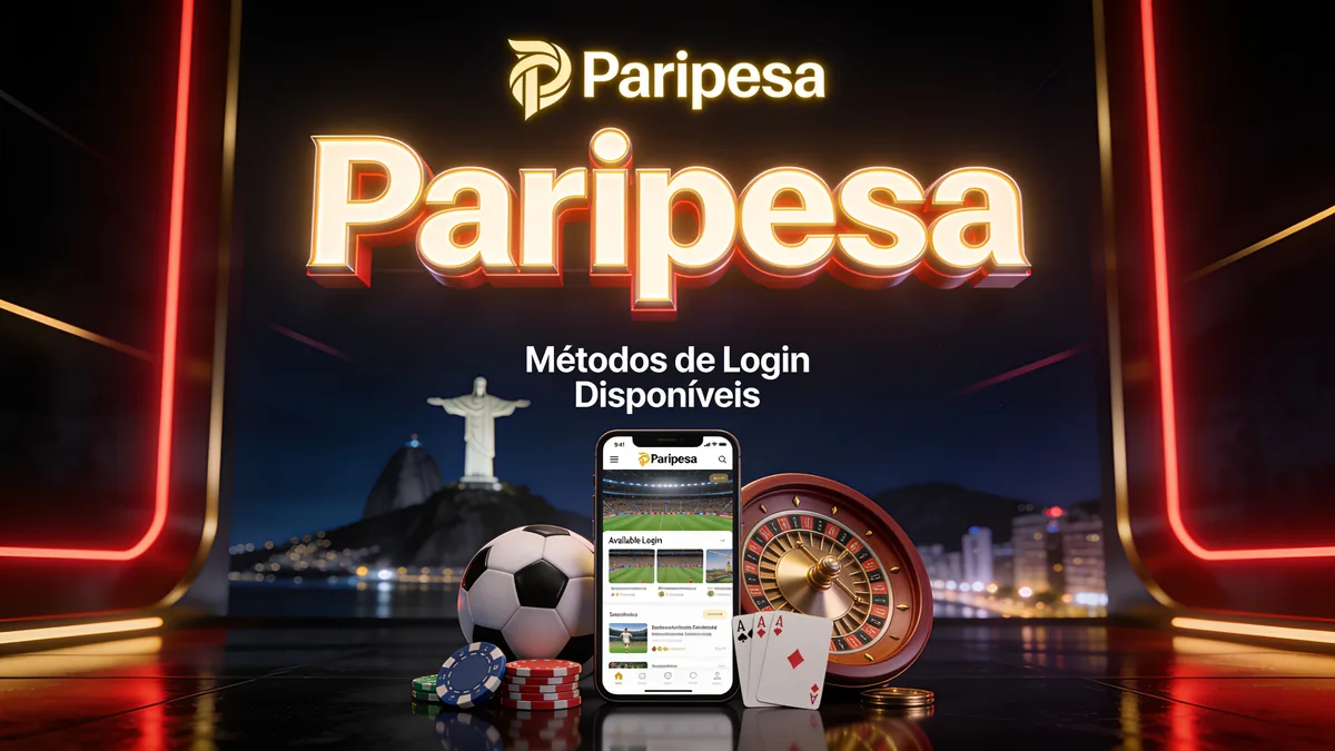Métodos de Login Disponíveis: guia de paripesa para jogadores no Brasil